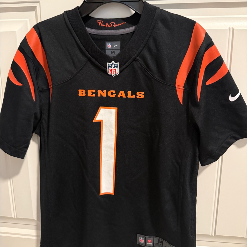 NFL Kids Bengals Black and Orange Jersey